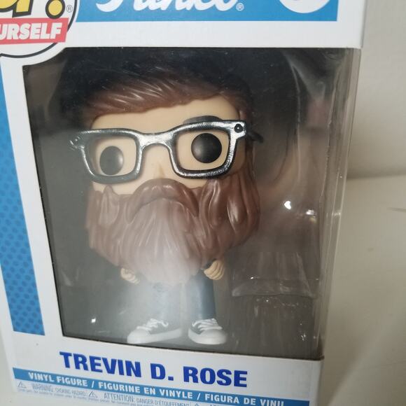Funko Pop Customize Yourself Brown Beard Hipster Figure Trevin D Rose New - Picture 2 of 7